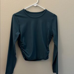 lululemon athletica Dark Teal Long Sleeve Blouse